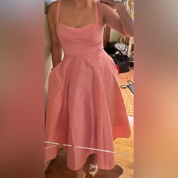 Jcrew collection pink sweetheart a-line dress! - Picture 3 of 3